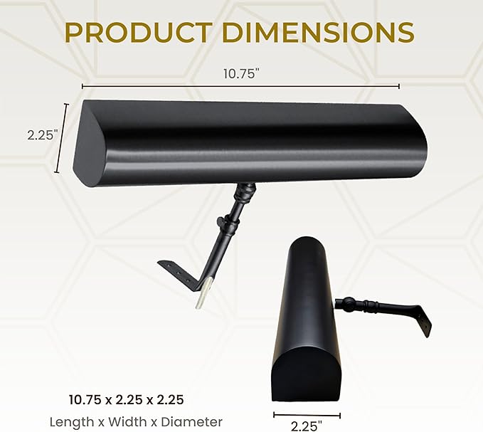 Royal Designs, Inc. Plug-in Picture Light, Gallery Lighting, 12 ft Cord