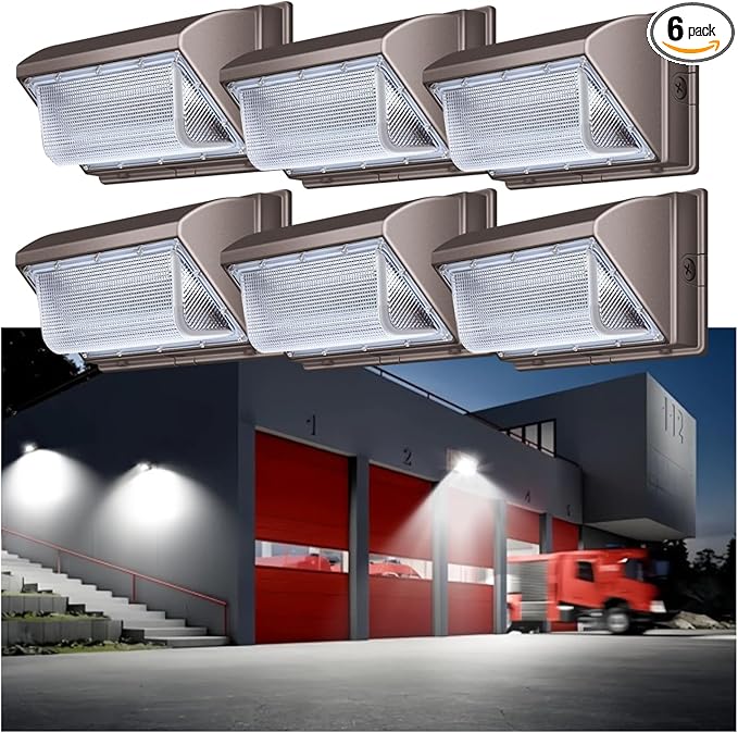 120W LED Wall Pack Outdoor, Super Bright Wallpack Lights, 5000K IP65 Waterproof