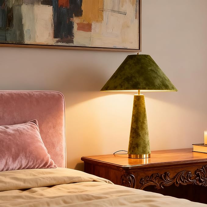 TOCHIC Table Lamp for Bedroom, Table Lamp