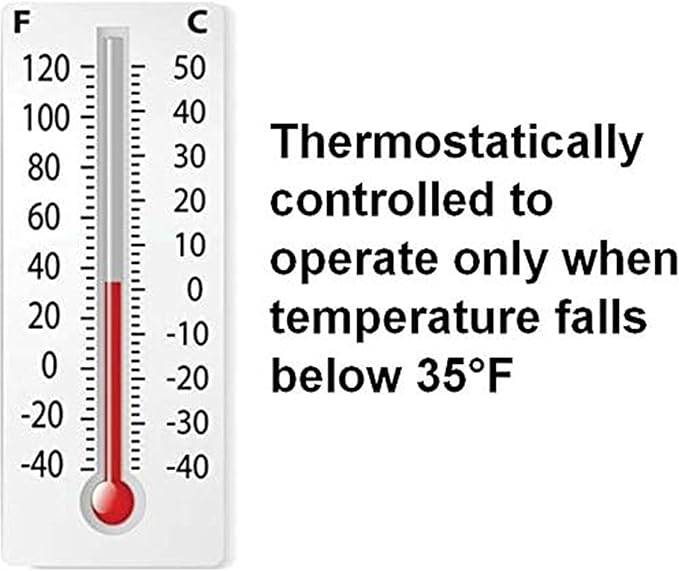 Farm Innovators 125 Watt Heated Base for Double Wall Metal Poultry Founts with 35 Degrees Fahrenheit Temperature and Below, 2 Pack, Metallic