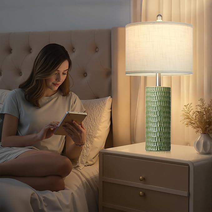 Modern Ceramic Table Lamps for Night Stands
