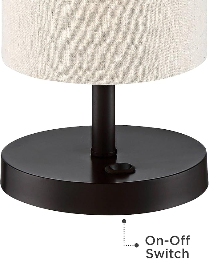 360 Lighting Heyburn 20" High Modern Accent Hotel Style Table Lamp