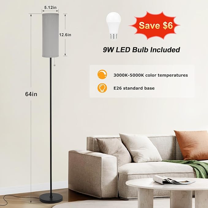 Ambimall Floor Lamp for Living Room