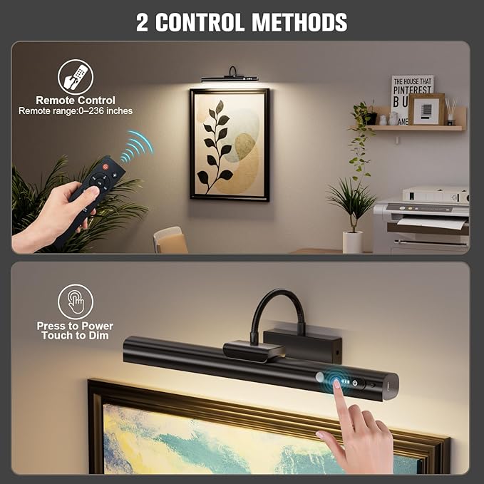 15.7'' Picture Lights for Wall
