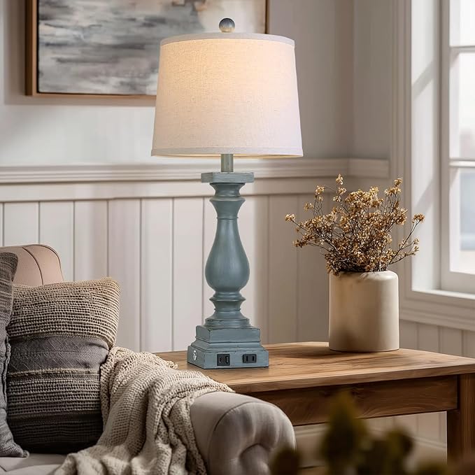 28" Tall Farmhouse Table Lamp