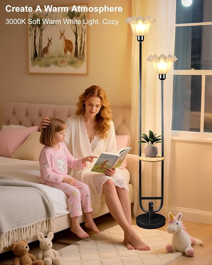 Dimmable Flower Floor Lamps