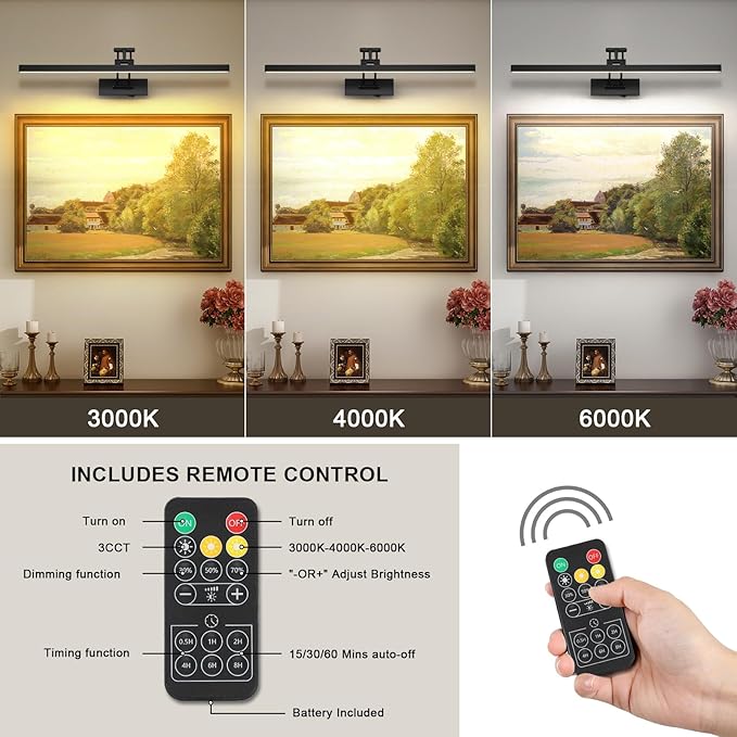LED Battery Operated Picture Lights