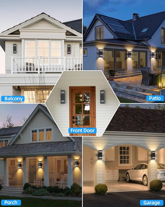 Motion Sensor Outdoor Lights, Modern Outdoor Wall Lights