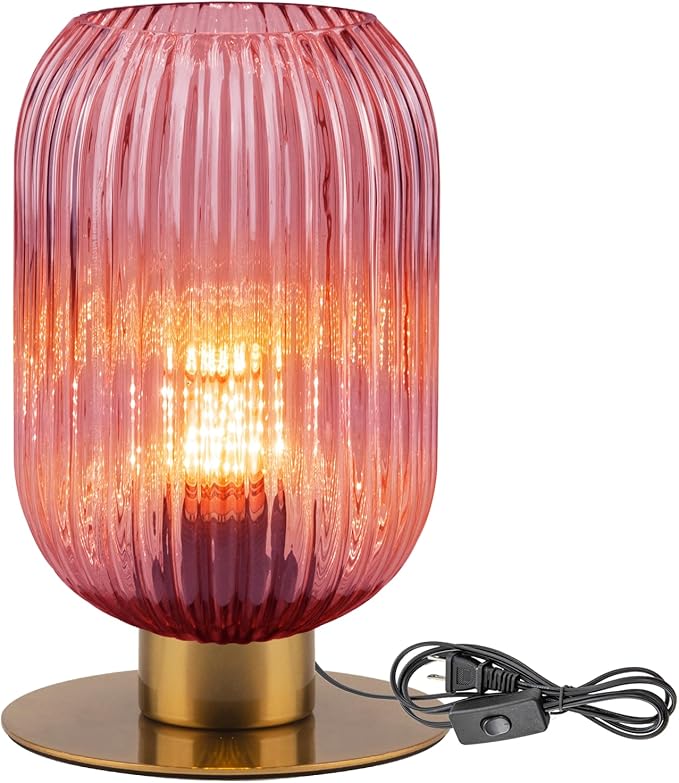 Small Bedside Table Lamp for Bedroom, Living Room Coffee Table Lamps