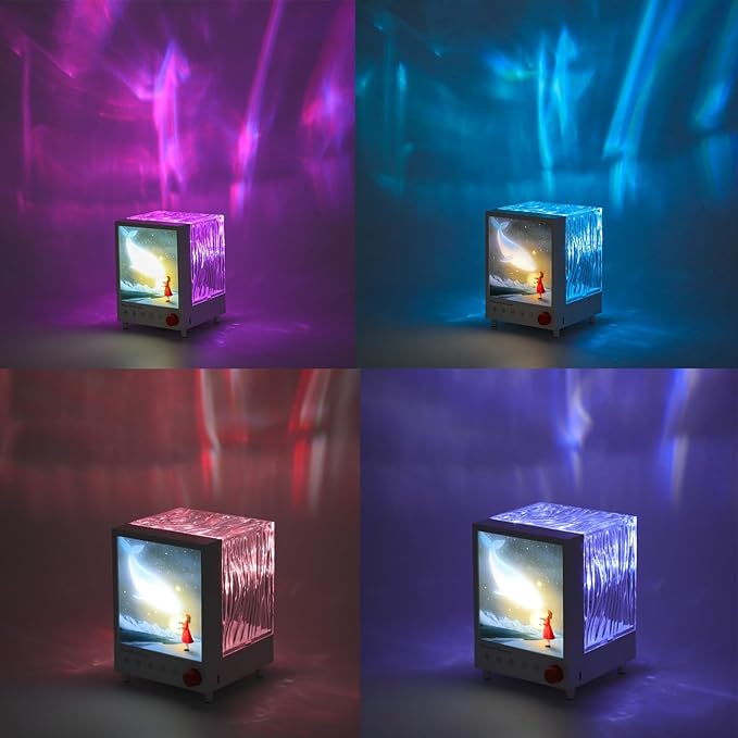Northern Lights Projector Bluetooth: Ocean Wave Projector Light