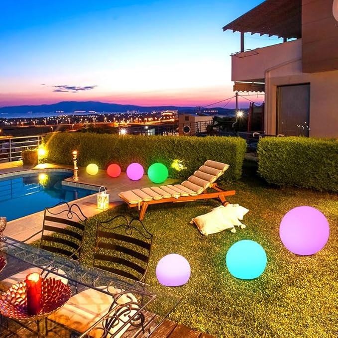 LED Night Light Ball Globe Lamp