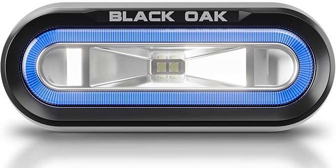 Black Oak Low Pro™ Waterproof Marine Spreader Lights – LED Deck or Dock Light