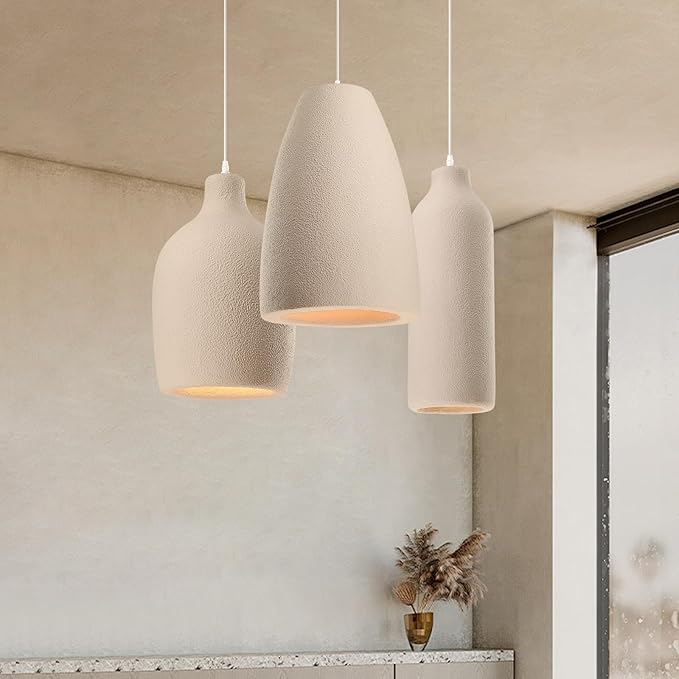 JAYMP Wabi Sabi Pendant Light for Dining Room Kitchen Island Light Hallway