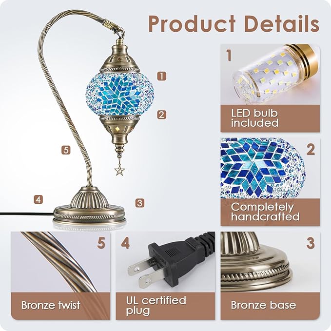 Yarra-Decor Turkish Moroccan Lamp