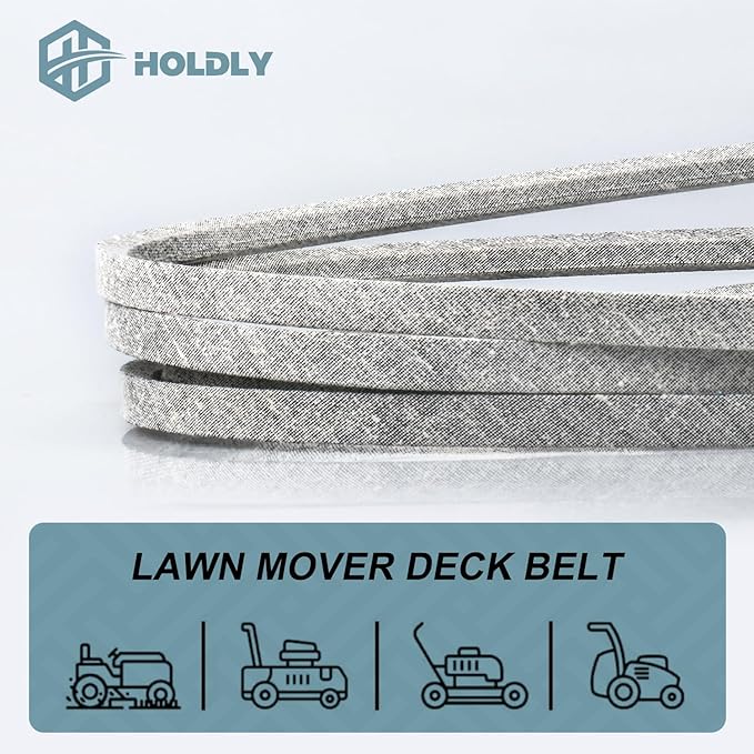1/2 x 146'' Lawn Mower Belt M154621 Kevlar Lawn Mower Belt for John Deere X300 X304 X310 Z245 with 48 inch Mower Deck (M154621)