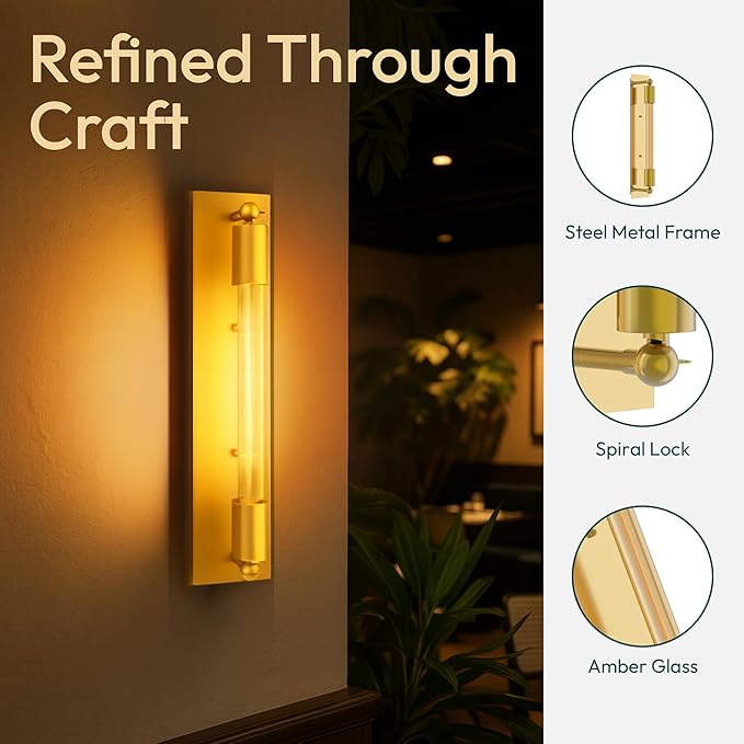 ALAMPEVER Modern Wall Sconces