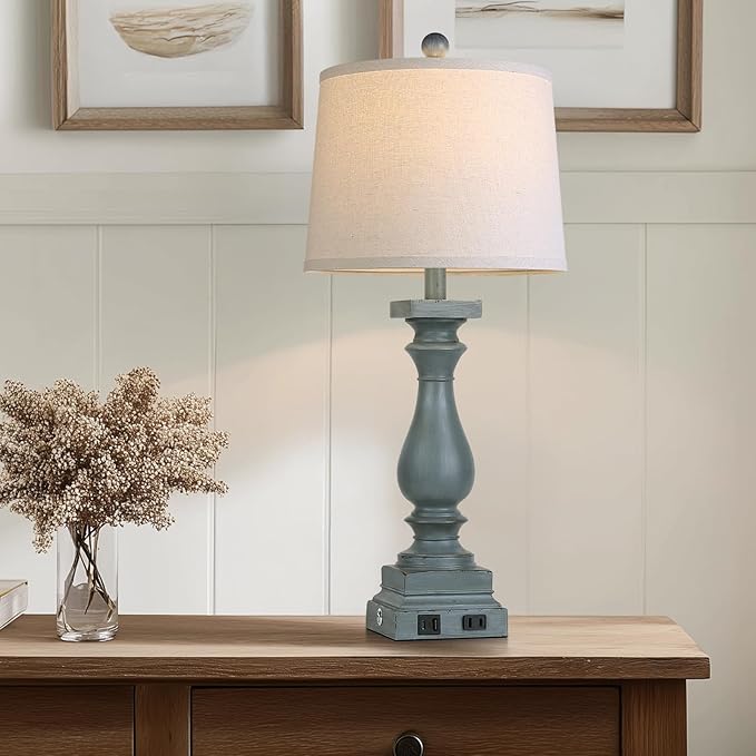 28" Tall Farmhouse Table Lamp