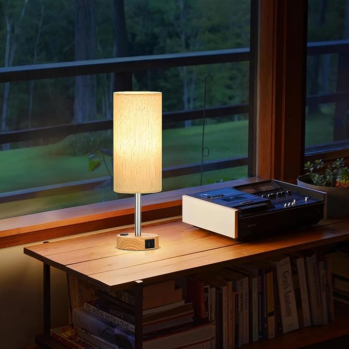 Touch Bedside Table Lamps Set