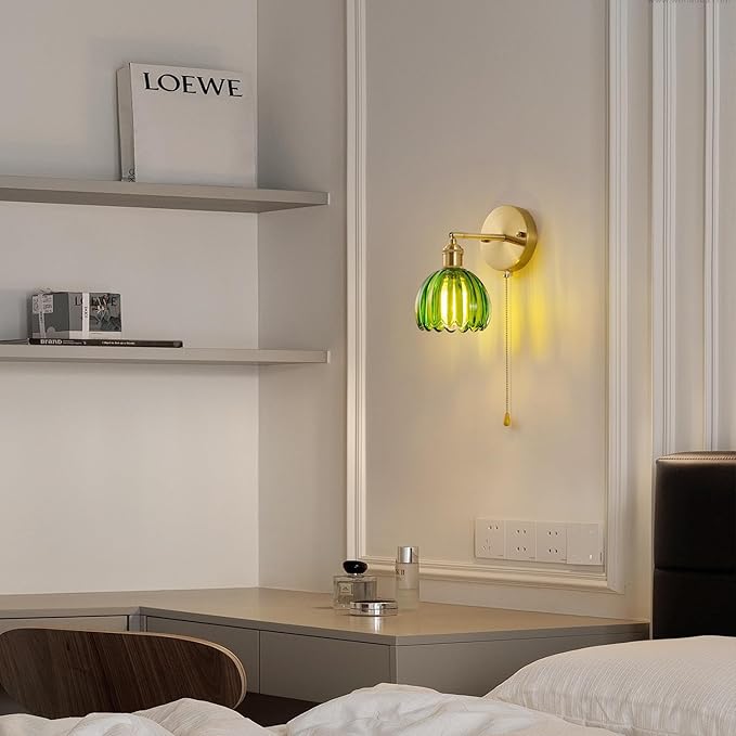 Vintage Wall Sconce 2 Pack, Modern Bathroom Wall Sconces Set of Two