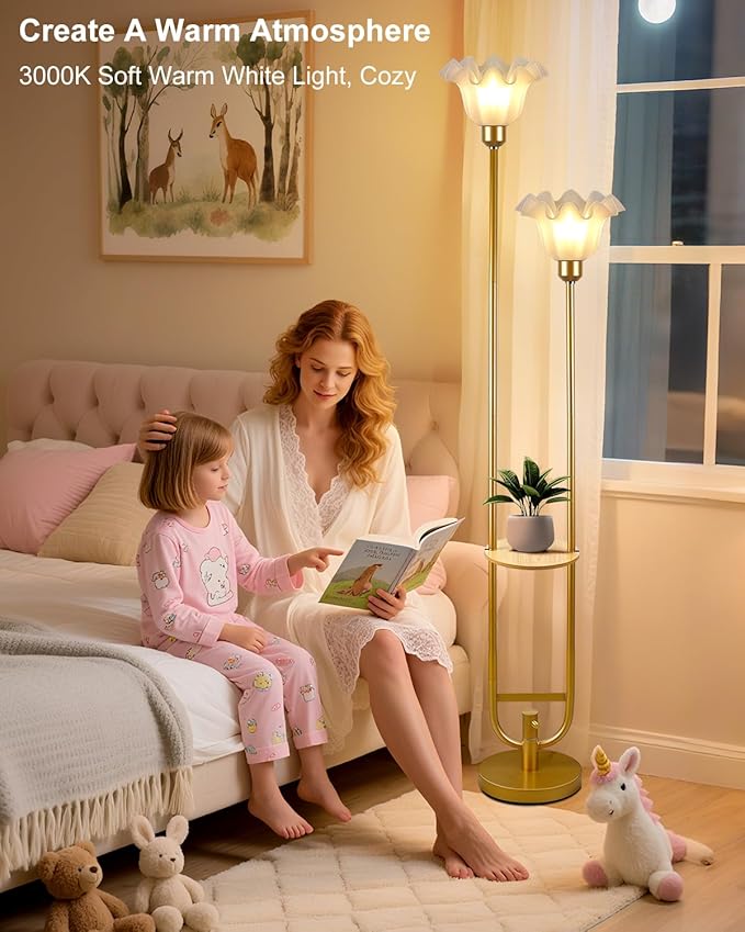 Dimmable Flower Floor Lamps