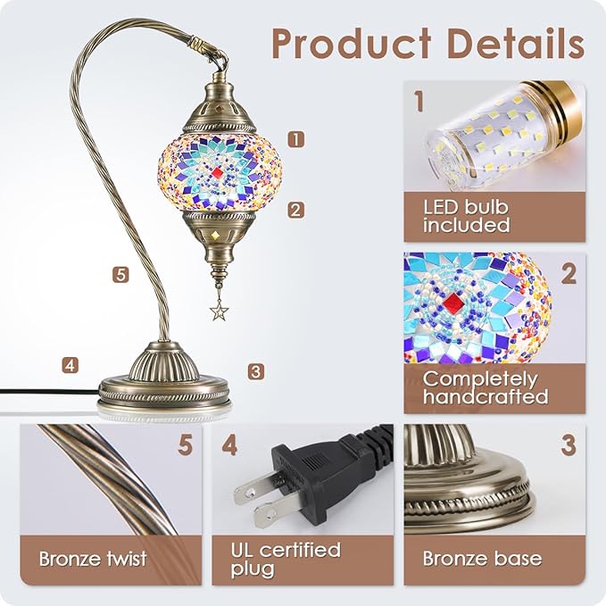 Yarra-Decor Turkish Moroccan Lamp