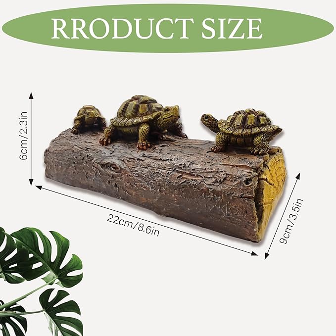 Green Resin Turtle Float Pond Decor, Realistic Floating Decor for Outdoor Ponds, Decorative Animal Garden Statues for Pond Accessories, Garden Outside Lawn Ornament