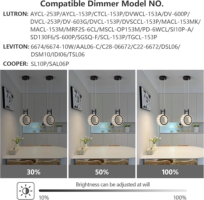 Kitchen Island Mini Light Fixture Modern Led Crystal Pendant Light Black Round