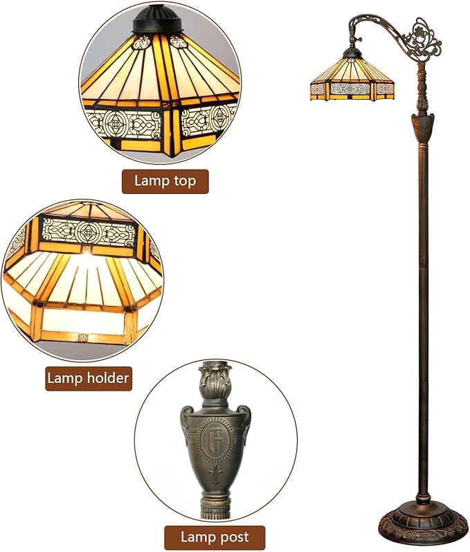 Tiffany Floor Lamp Stained Glass Lamp