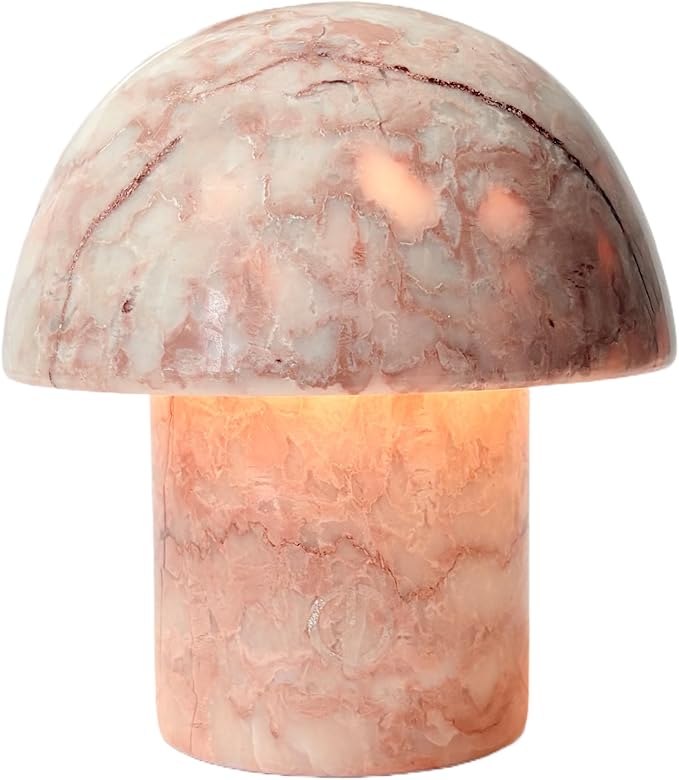 Marble Mushroom Table Lamp