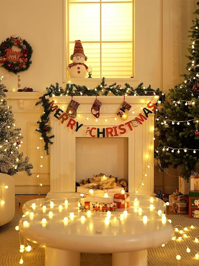 300LED Connectable Globe String Lights Indoor Outdoor