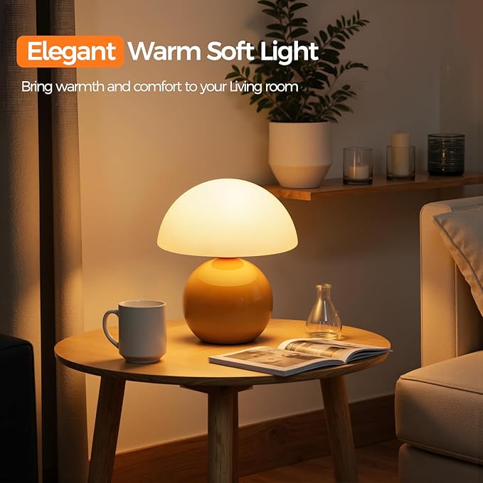 NIORSUN Mushroom Lamp Table Lamp