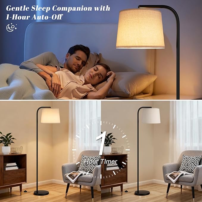 Ambimall Remote-Controlled Floor Lamp