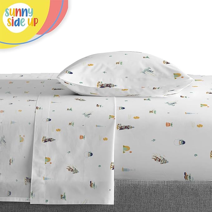 Sunny Side Up Kids Comforter Set Includes Sheets and Pillow Covers - Soft and Cozy Bed Set for Stylish Room Decor, Multicolor - The Mandalorian, 5 Piece Twin Size Bedding