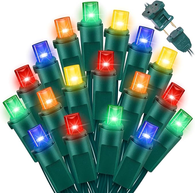 LAMPHOME 150 Count Multicolor- String Lights