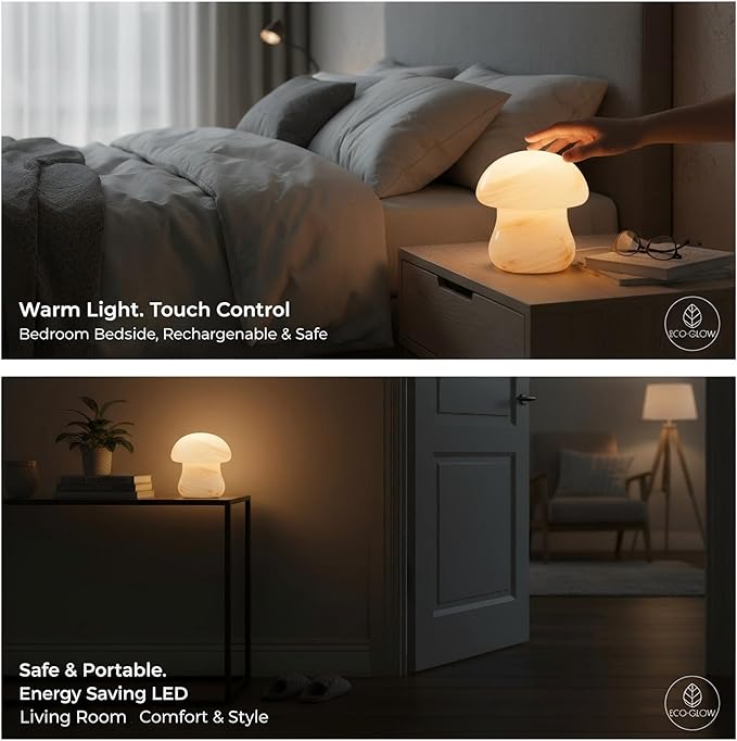 Marble Lamp Table Lamp Touch Bedside Table Lamp