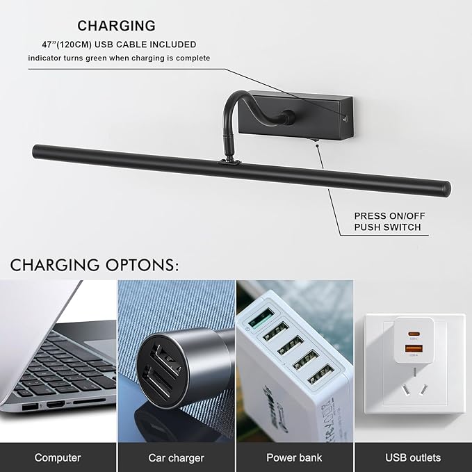 Picture Light, 5000mAh Picture Lights