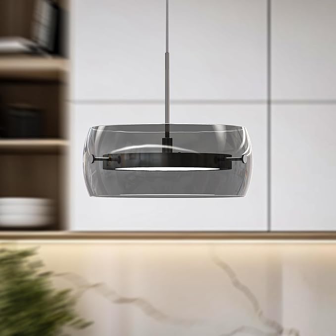 Pendant Lights Kitchen Island Dual-Sided LED Lighting, Adjustable Hanging Length