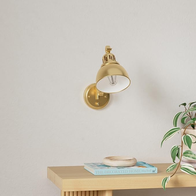 Plug in Wall Sconces Set of Two