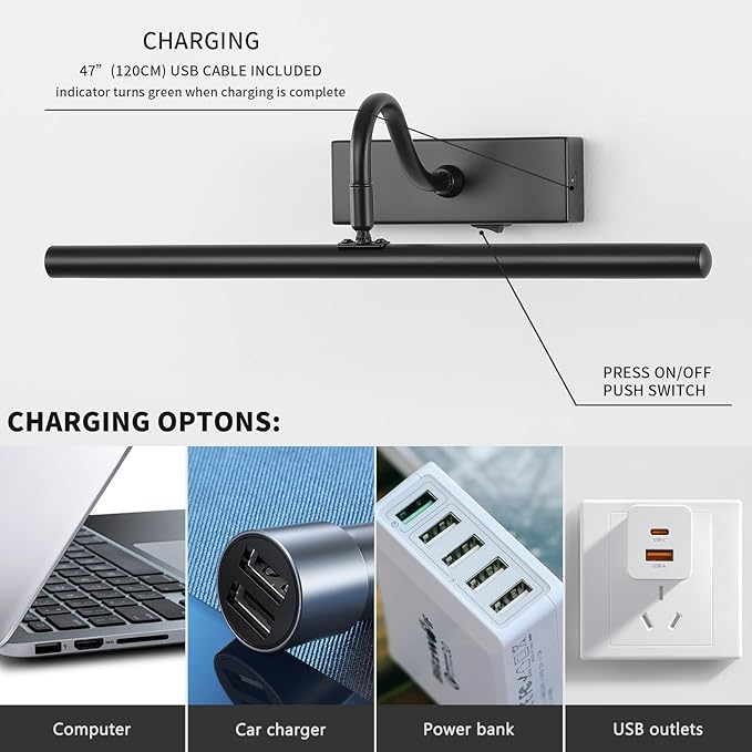 Picture Light, 10000mAh Picture Lights