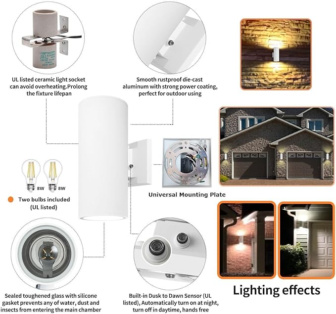 Outdoor Wall Sconce, Exterior Lighting