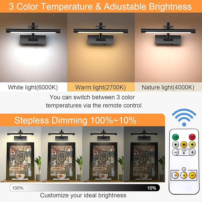 Battery Powered Picture Light