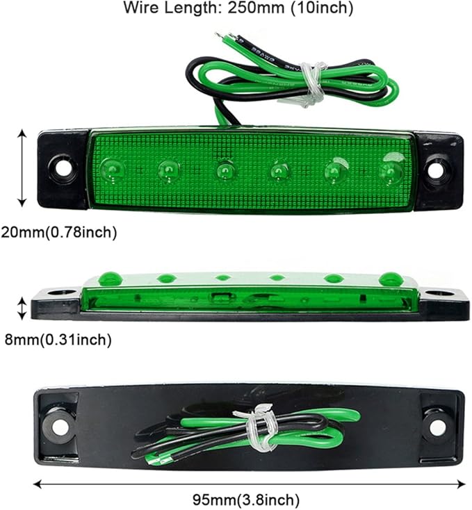 Marine Lights - 6Pcs Waterproof LED Interior Lights