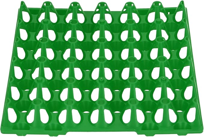 Fydun 5PCS Egg Flats, Flats, Plastic Chicken Cartonsable 30 Cell Crates Holder Tray Container Sets Reusable Trays for Storage Transportation Each Holds Eggs3 Home Farm SuppliesYellow