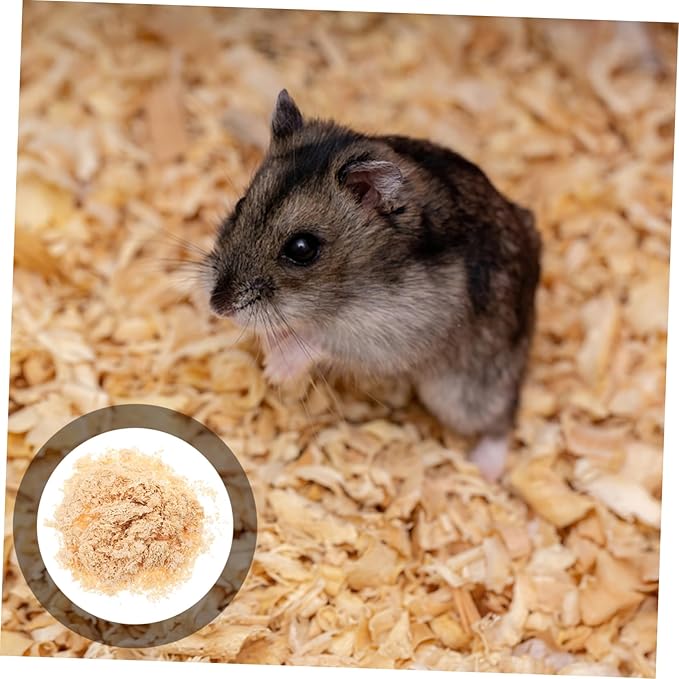 500g Pet Bedding Small Animal Bedding Shavings Cozy Environment for Rabbit Guinea Pig Chicken Coop Snake Reptile Sustainable
