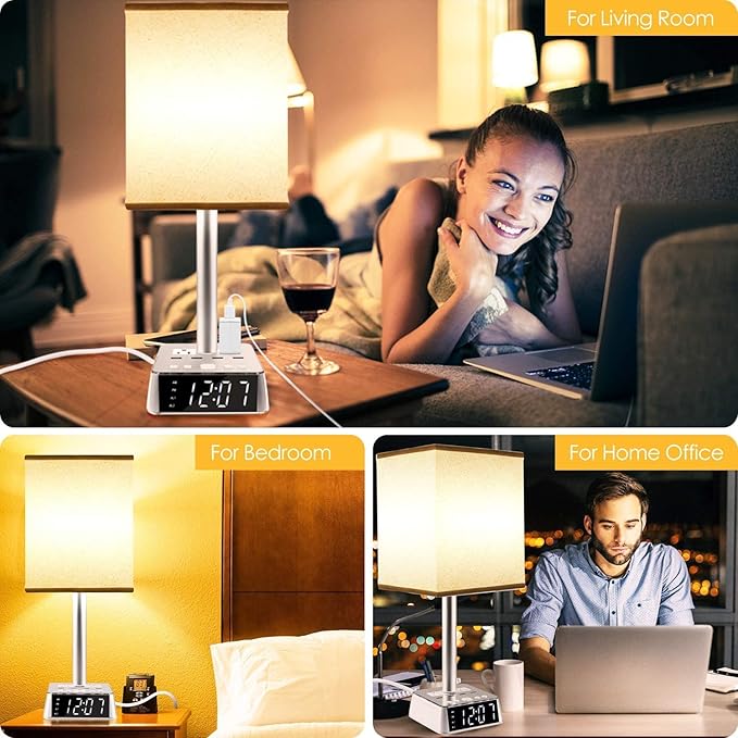 Yostyle Table Lamp Bedside Lamp