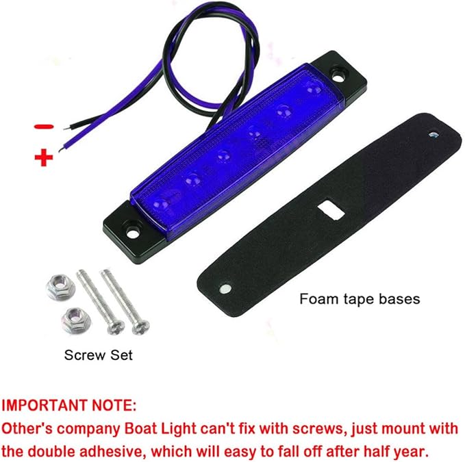 Marine Lights - 6Pcs Waterproof LED Interior Lights