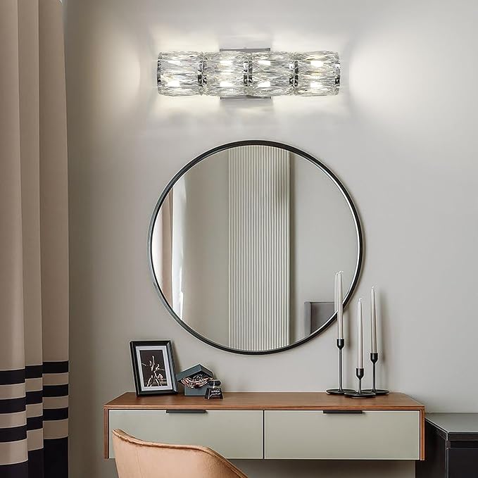 Crystal Wall Sconces Indoor, Modern Sconces Wall Lighting Fixtures Indoor