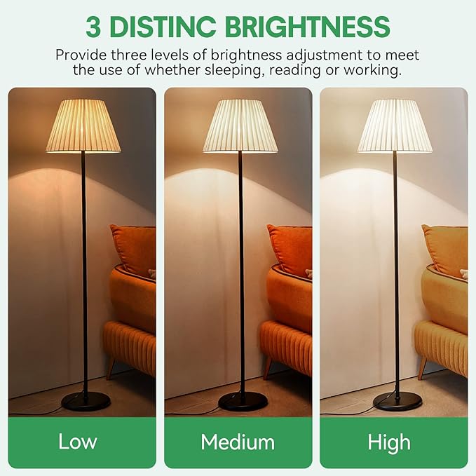 TJBB 6-Pack 3 Way Light Bulbs Soft White 3000K 50 100 150 Watt Equivalent