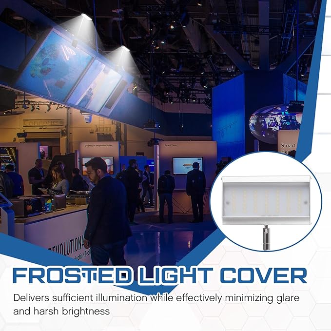 Retisee 4pcs Trade Show LED Lights Display and Exhibit Arm Lighting,
