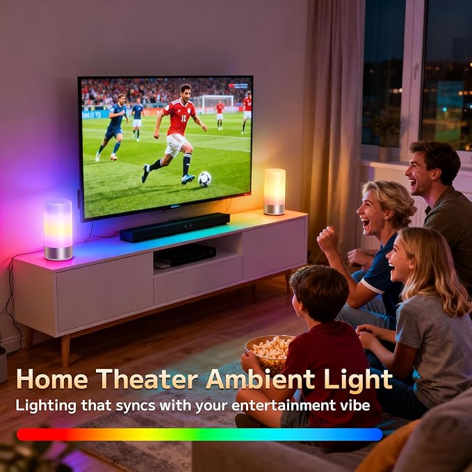 Table Lamp, Bedside Touch Control Lamp